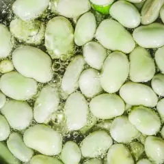Bób jak gotować? Zielone ziarna bobu gotują się w wodzie, tworząc pyszne danie.