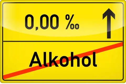 Znak drogowy: 0,00% alkoholu. Nawet piwo Murphy's ma 0% alkoholu, więc można je pić bez obaw.