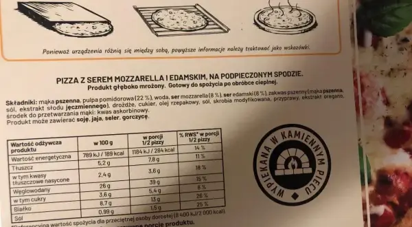Pizza Guiseppe w piekarniku: wyjmij z opakowania, piecz 10 min w 180-200°C. Smacznego!